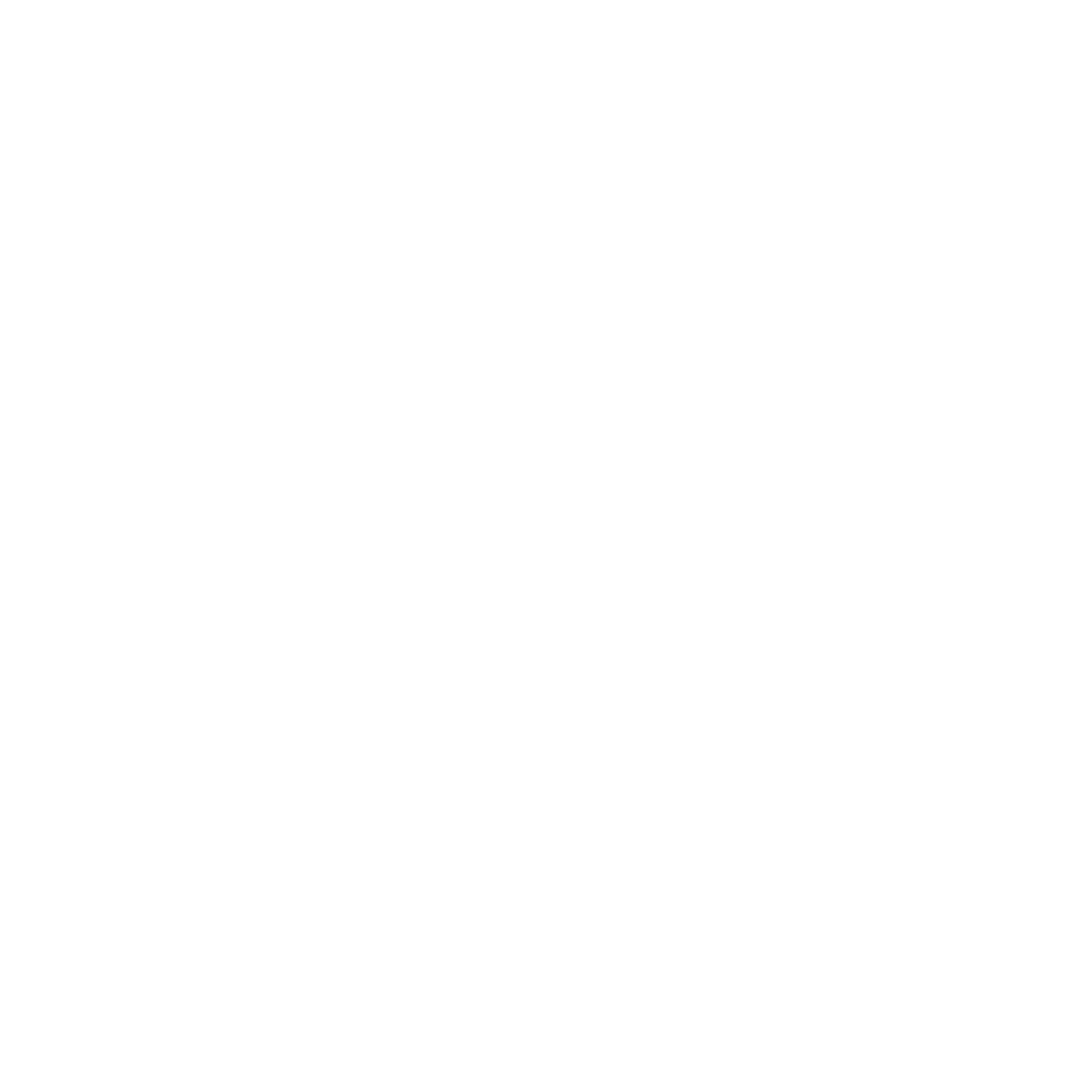 Faux Bloom Co Logo - White