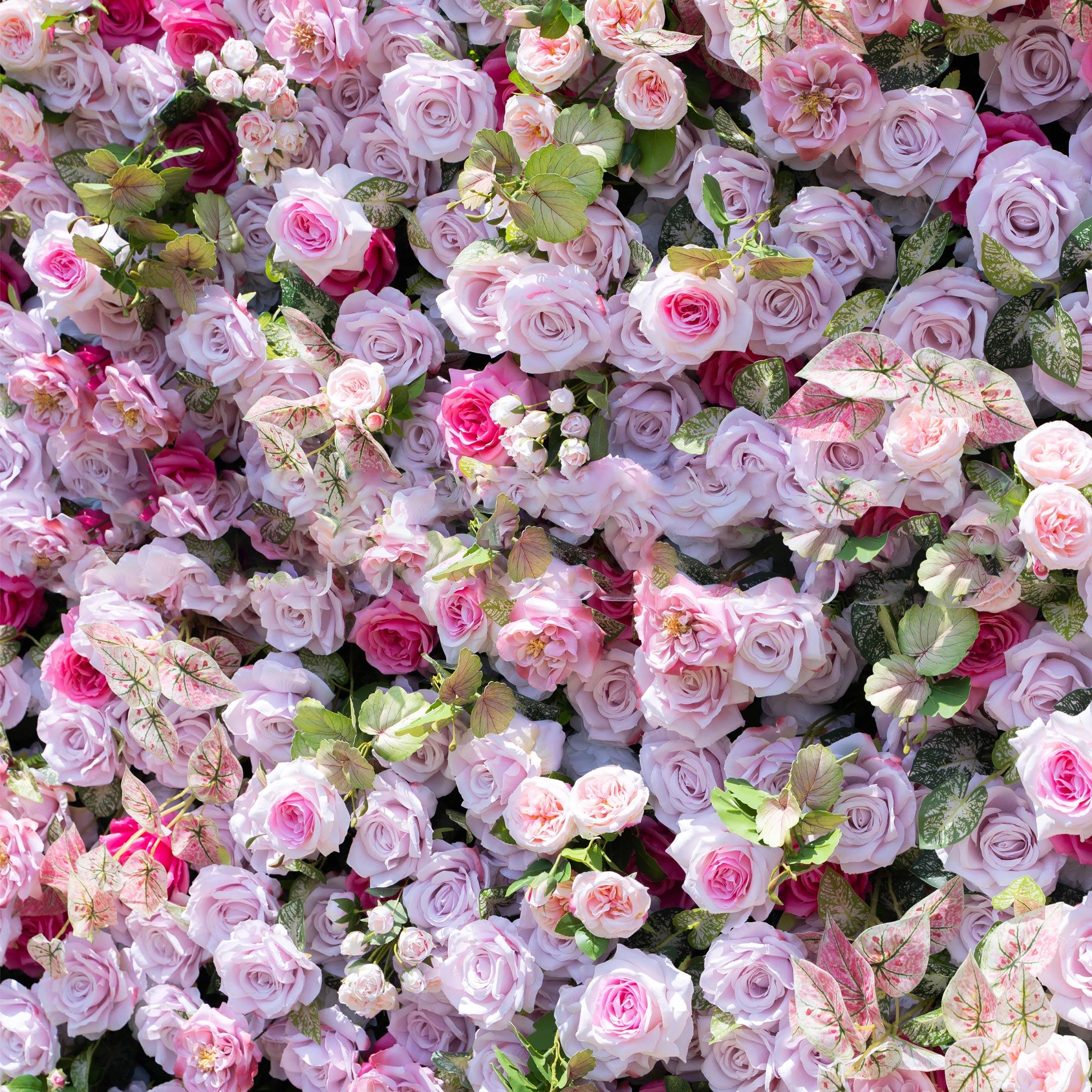 Lavender Floral Wall Rental Tampa