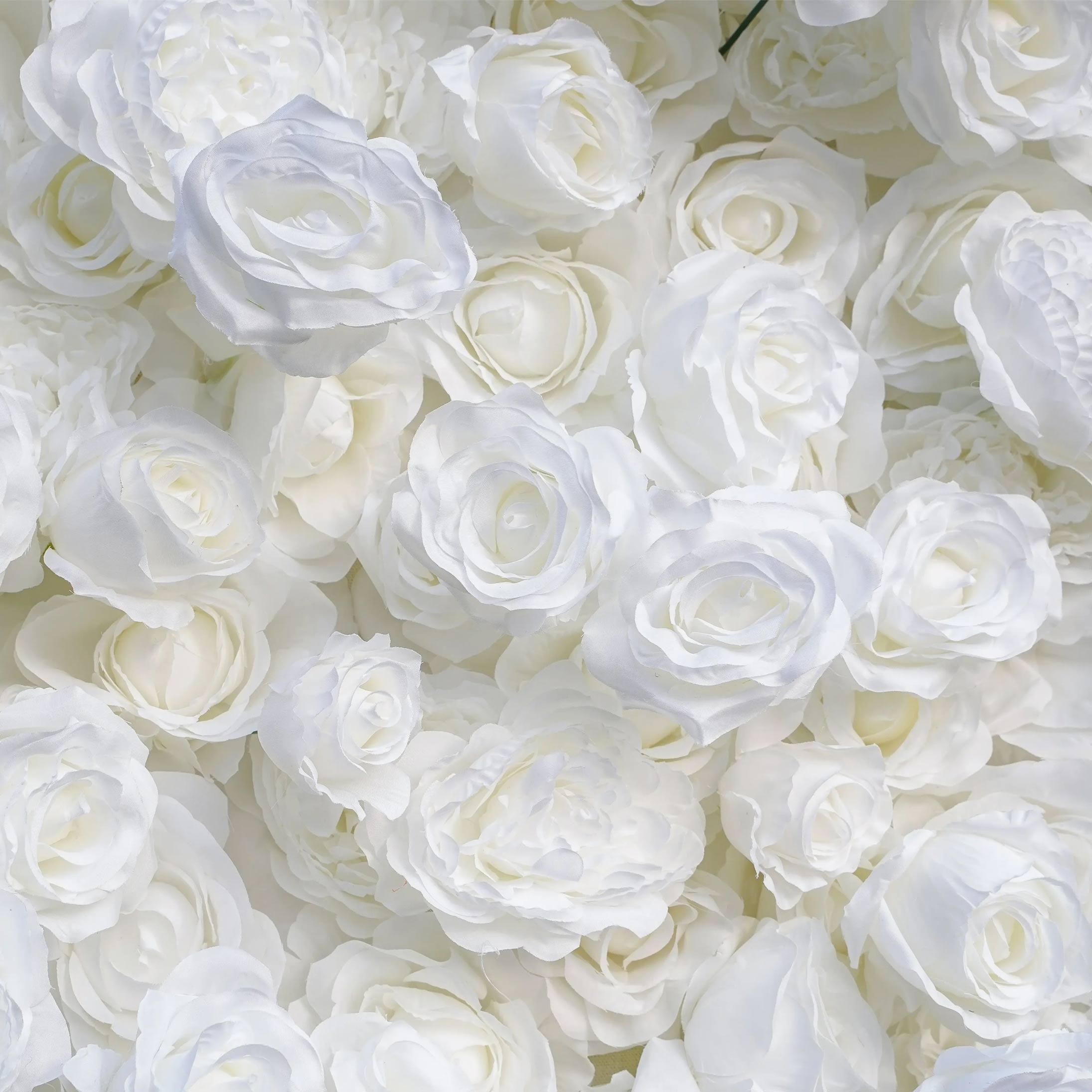 Flower Wall Rental Tampa - White Flower Wall