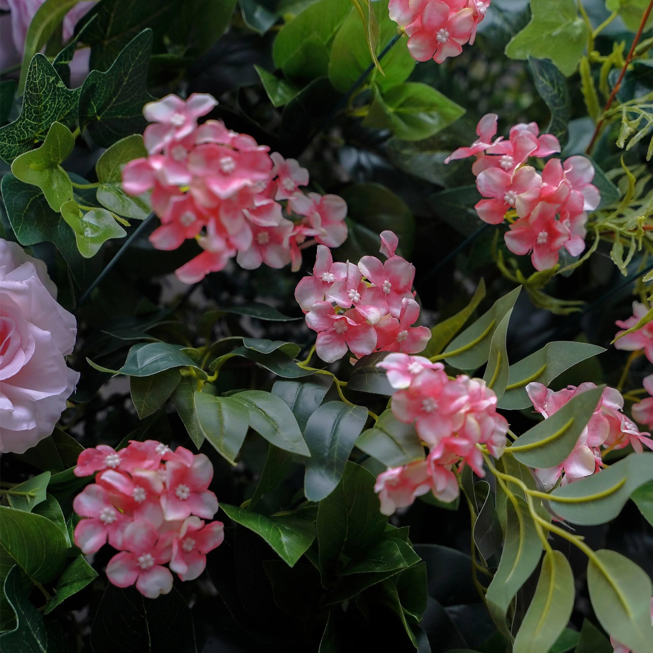 Flower Wall Rental Tampa - Wild Rose